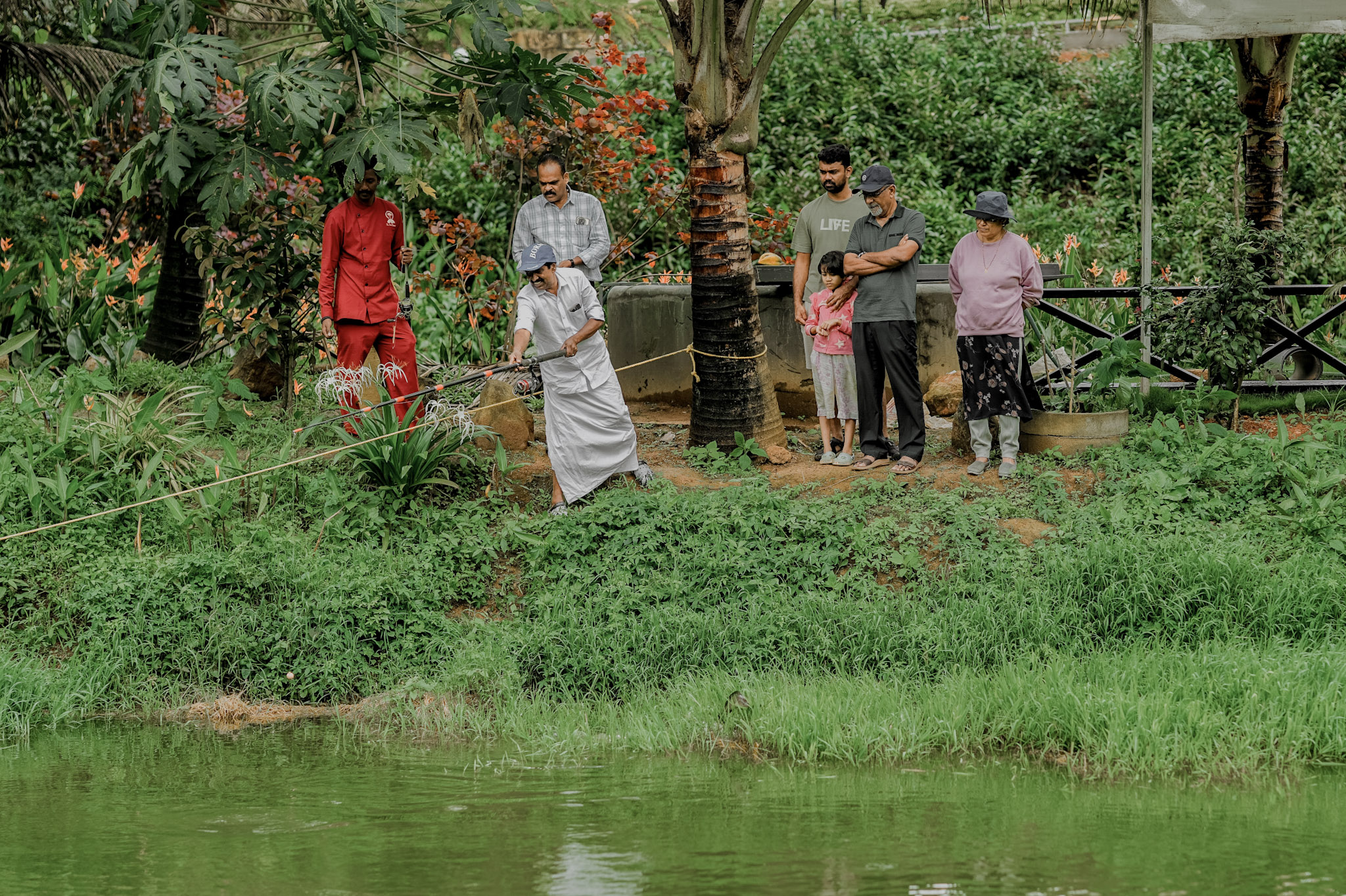 Fishing by the Ponds